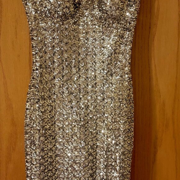 Nadine Merabi Sequin Midi Dress - Picture 3 of 7